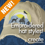 embroidered hats