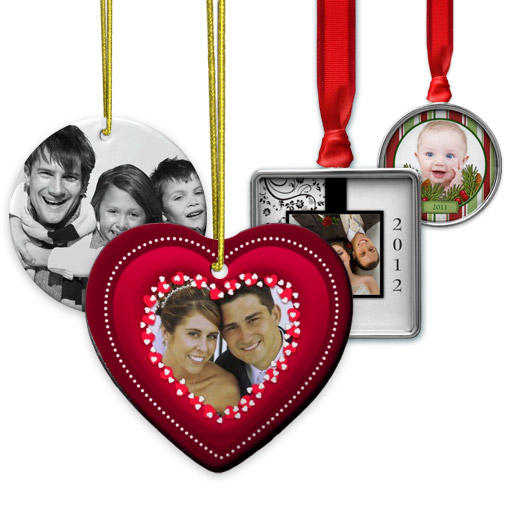 ornamentos com fotos personalizados