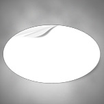 Adesivo Oval - Learn More